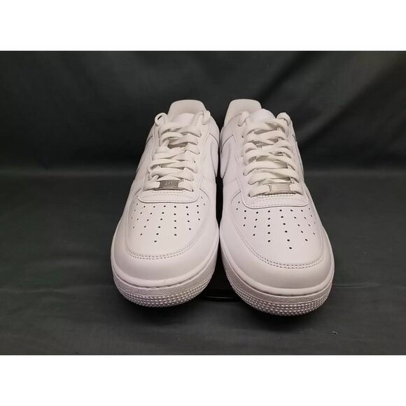 Nike Women's Air Force 1 '07 Fashion Sneaker Triple White Size 10 NEW IN BOX! - Picture 3 of 11